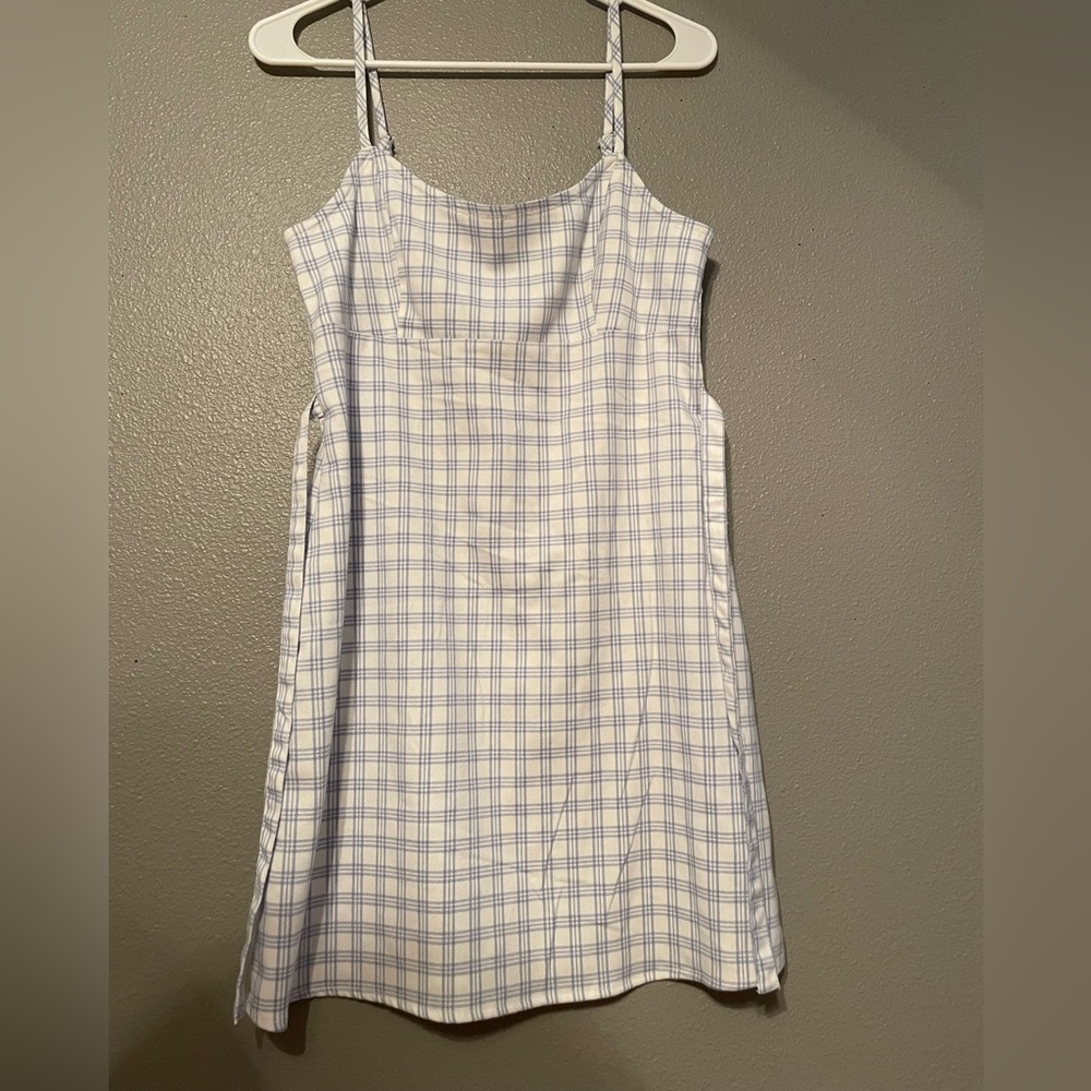 Plaid Mini Dress